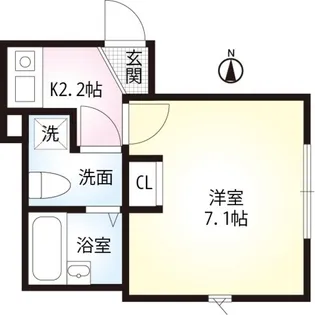 MADINAMAISON浅田【2階】の間取り
