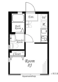 ARFINO井土ヶ谷【1階】の間取り