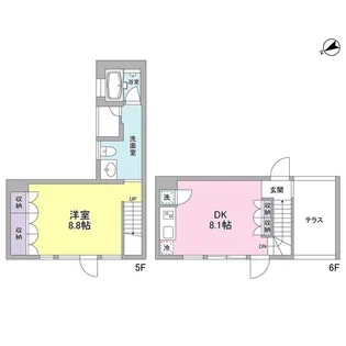 PLATFORM【6階】の間取り