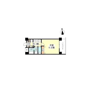 スタイリオ妙蓮寺【5階】の間取り