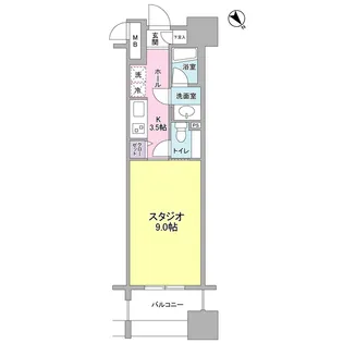 パークフラッツ横濱公園【7階】の間取り