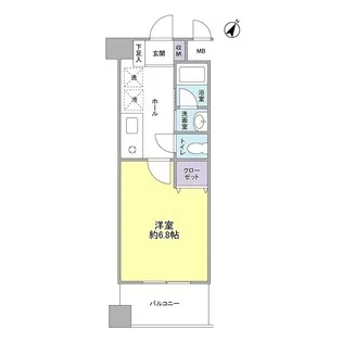 コフレ横浜星川【7階】の間取り