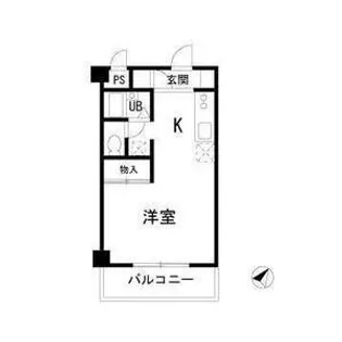 熊沢第2ビル【4階】の間取り