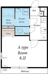 リブリ・メゾン・樹【2階】の間取り