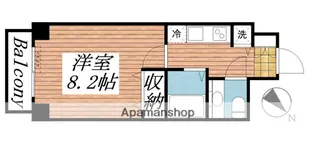 ロリエタワー川崎【3階】の間取り