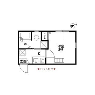 CASA MIA【2階】の間取り