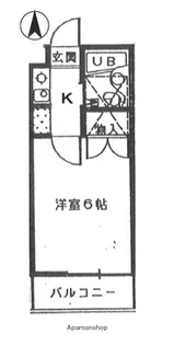 プラザK樽町【1階】の間取り