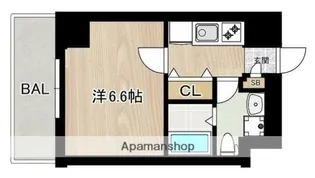 フロンティア横濱EAST【3階】の間取り