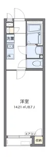 クレイノクローバーハイツⅡ【1階】の間取り