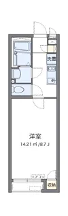 クレイノパルテドール【1階】の間取り