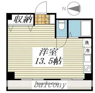メゾン・ド・ヴィレ 鷺沼【4階】の間取り