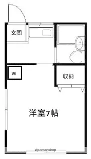 野本ハイツ【1階】の間取り