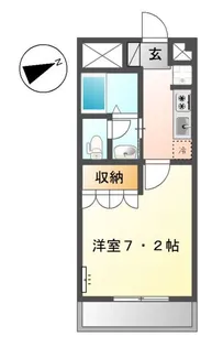 サンモールS T【2階】の間取り
