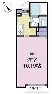 CORAL BLUE(コーラルブルー)【1階】の間取り