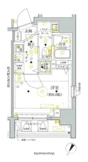 セジョリ横浜ウエスト【3階】の間取り