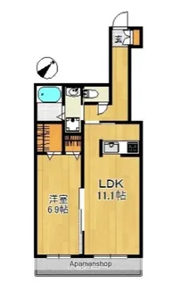 アリエッタ【3階】の間取り