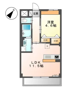 グランルミエール【3階】の間取り