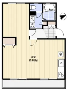 あべりあ【1階】の間取り