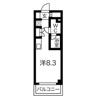 クラリッサ横浜WEST【7階】の間取り
