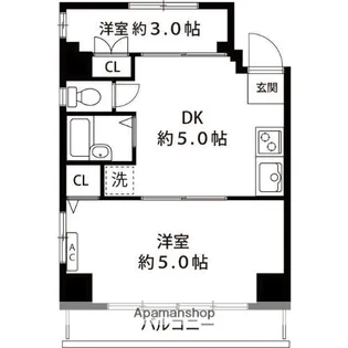 レフィーニ新川崎【2階】の間取り