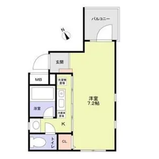 エスペリオ【102号室】の間取り