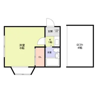 アメニティ東戸塚【1階】の間取り