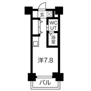 クラリッサ川崎EAST【7階】の間取り