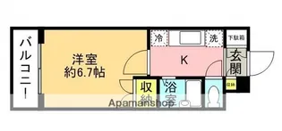 フレンズえびなアネックス【4階】の間取り