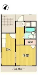エステート浦賀【2階】の間取り