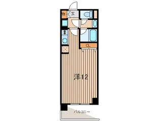 ドゥーエ横濱台町【0803号室】の間取り