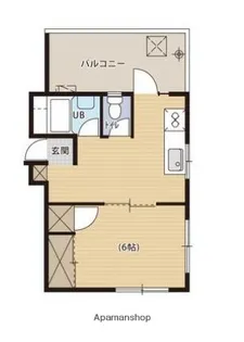 メゾン落合【4階】の間取り