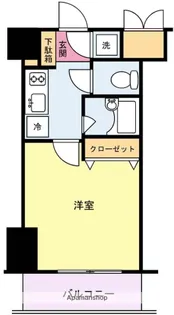 バージュアル横濱鶴見【9階】の間取り