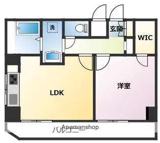 NICハイム鶴見渡辺ビル第1【5階】の間取り