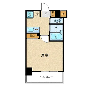 スカイコート大森第6【807号室号室】の間取り