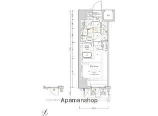 阪東橋KNOTS【8階】の間取り