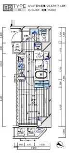 メインステージ横濱伊勢佐木Ⅲ【11階】の間取り
