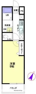 ソルレヴァンテ【2階】の間取り