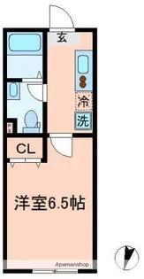 フェリシア横濱希望ヶ丘【2階】の間取り