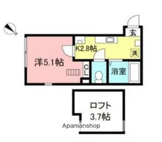 グランメゾン【2階】の間取り