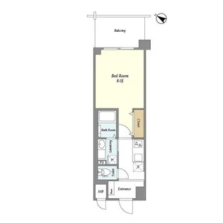 アストリア【4階】の間取り