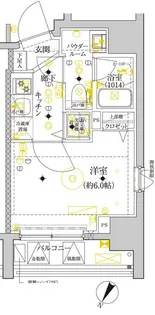 神奈川県横浜市西区浜松町【マンション】の間取り