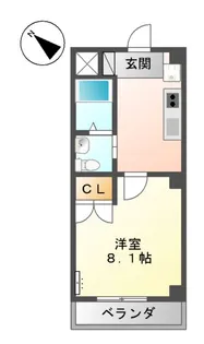 清田ビル【2階】の間取り