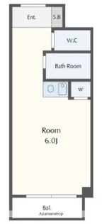 モンテベルデ第ニ横浜【2階】の間取り
