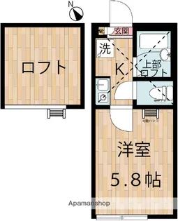 シエラグランデ川崎大師【1階】の間取り