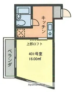 ヒルズスタイル【4階】の間取り