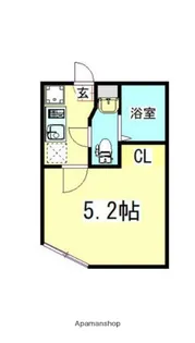 UAI弘明寺【3階】の間取り