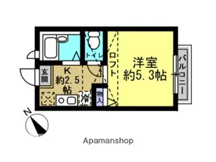 グレイスメゾン横浜南【1階】の間取り