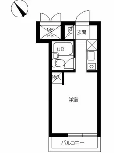 スカイコート戸塚【214号室号室】の間取り