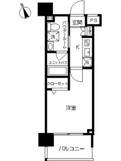 スカイコート川崎西口第2【902号室号室】の間取り