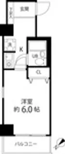 T’S GARDEN梶ヶ谷【5階】の間取り